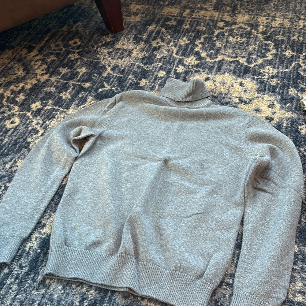 Michael Kors Grey Turtle Neck Sweater - Picture 4 of 6